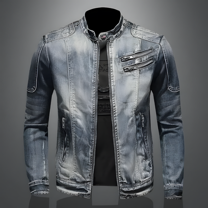 Dean | Retro-jakke i denim for menn