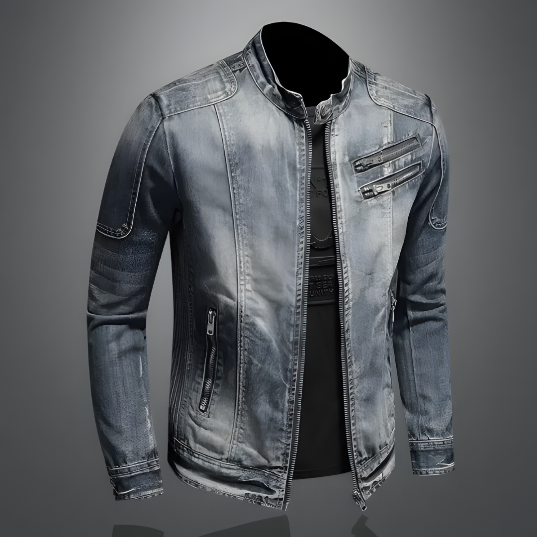 Dean | Retro-jakke i denim for menn