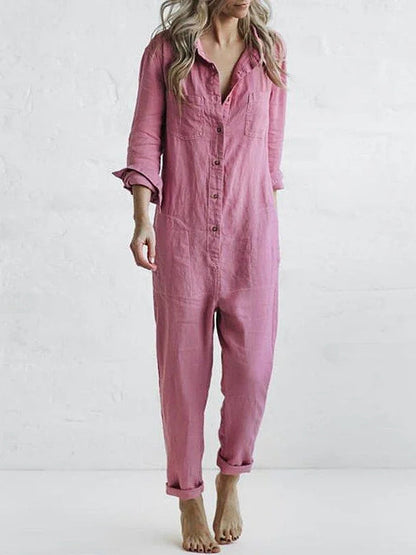 Iris - Jumpsuit Med Lange Ermer