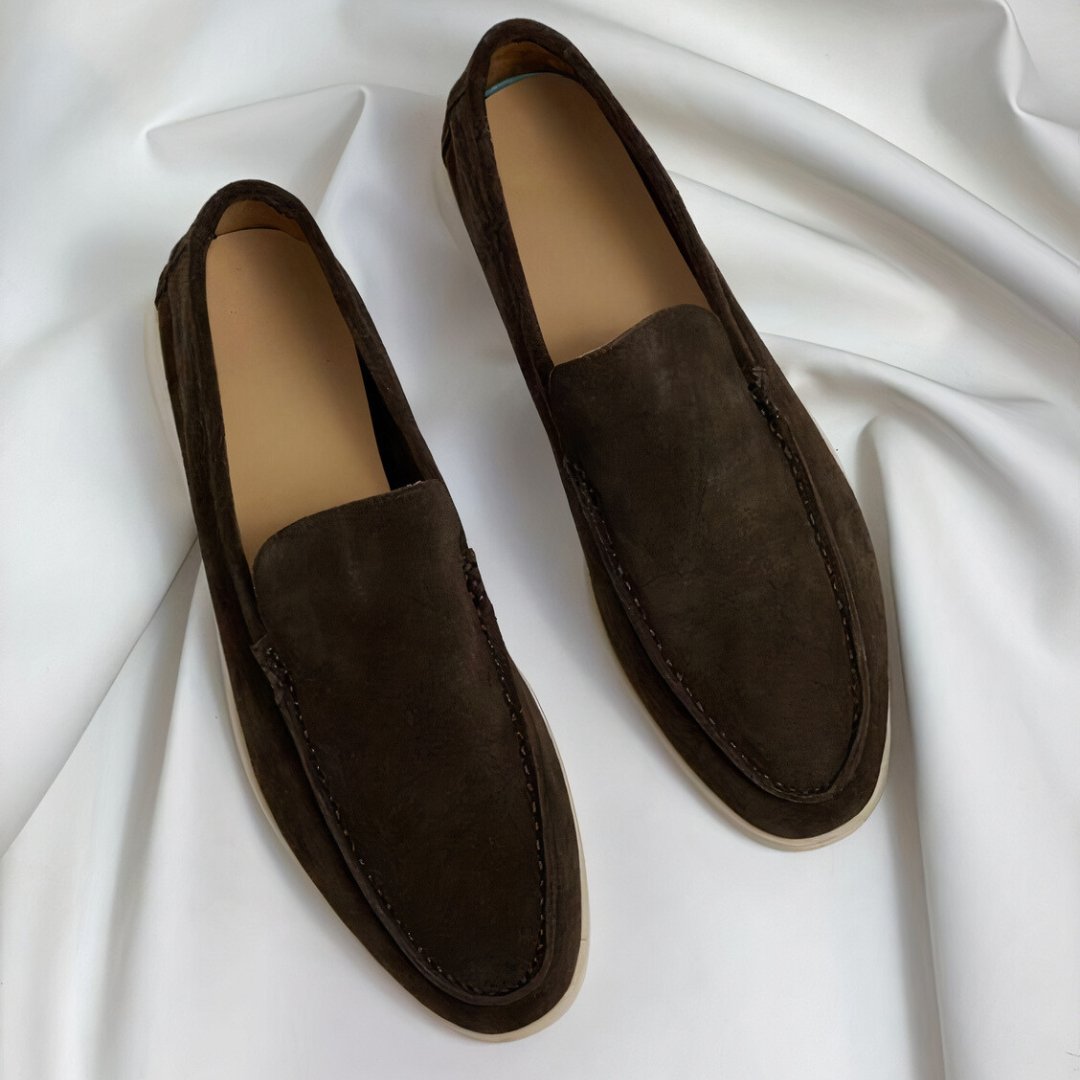 Louis | Elegante og Komfortable Skinn Loafers